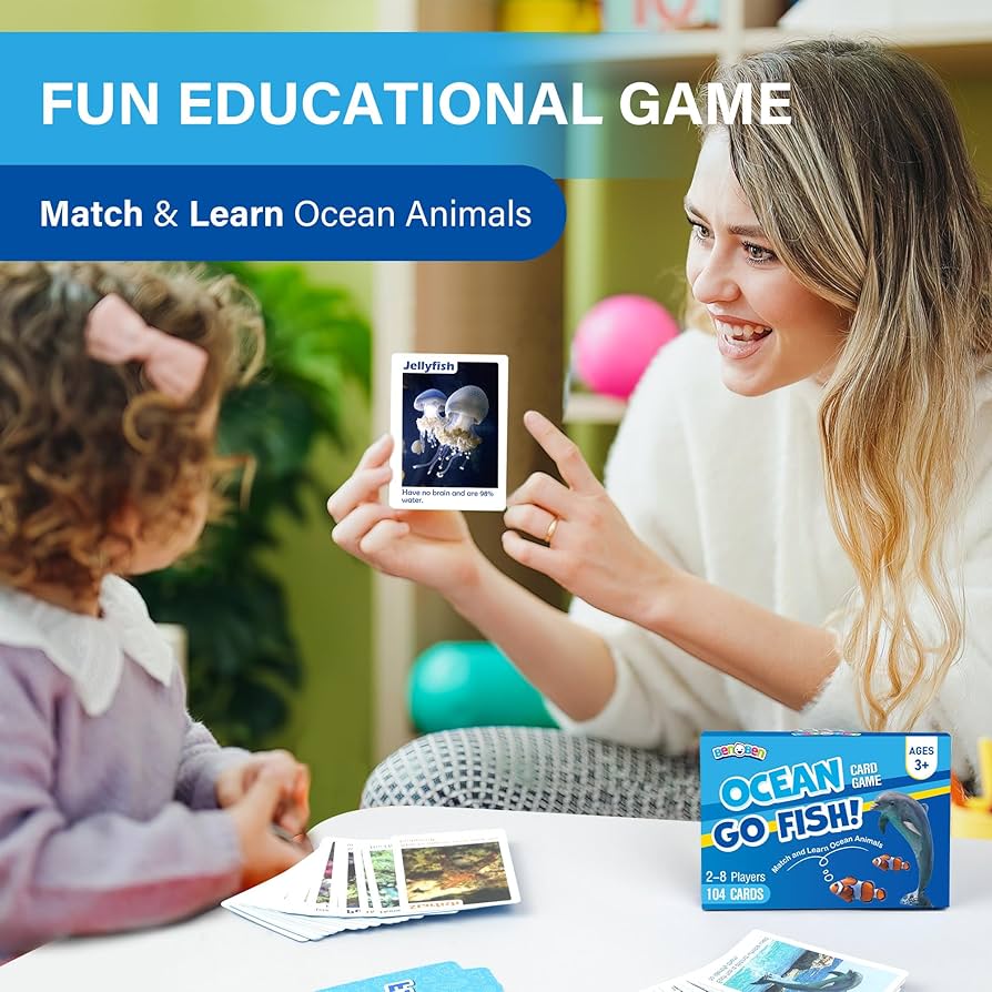 user_9fbdb4ff  希少　GO FISH Amazon.com: BenBen Go Fish Card Game for Kids, 104 Cards